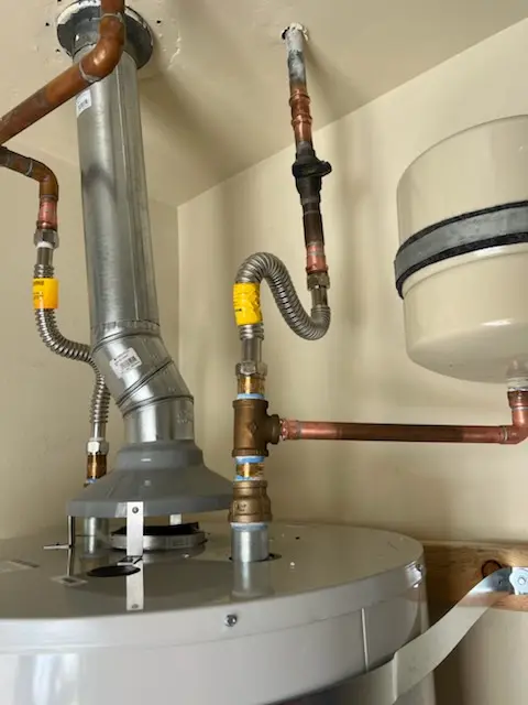 Water heater installation and plumbing repair in Meriams Corner